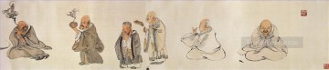 中国の伝統芸術 Painting - 呉滄梧十八アーチャットアンティーク中国